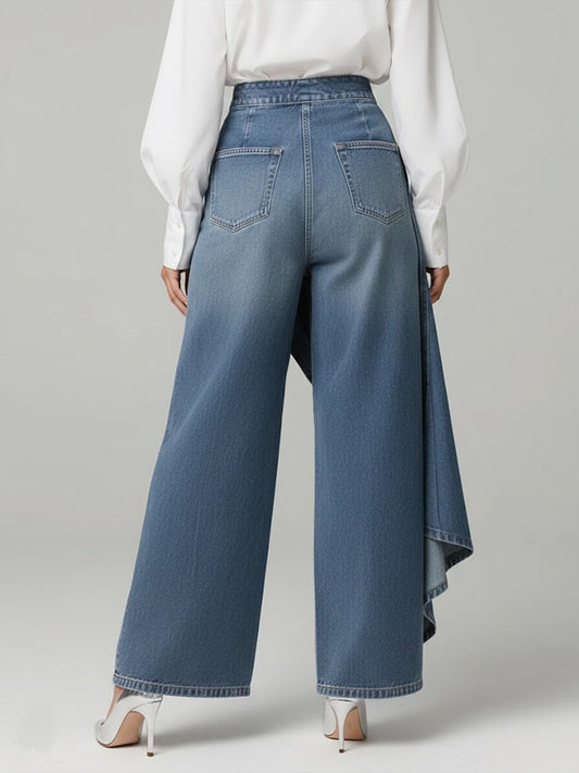 High Waisted Relaxed Wide Leg Jeans – view 2