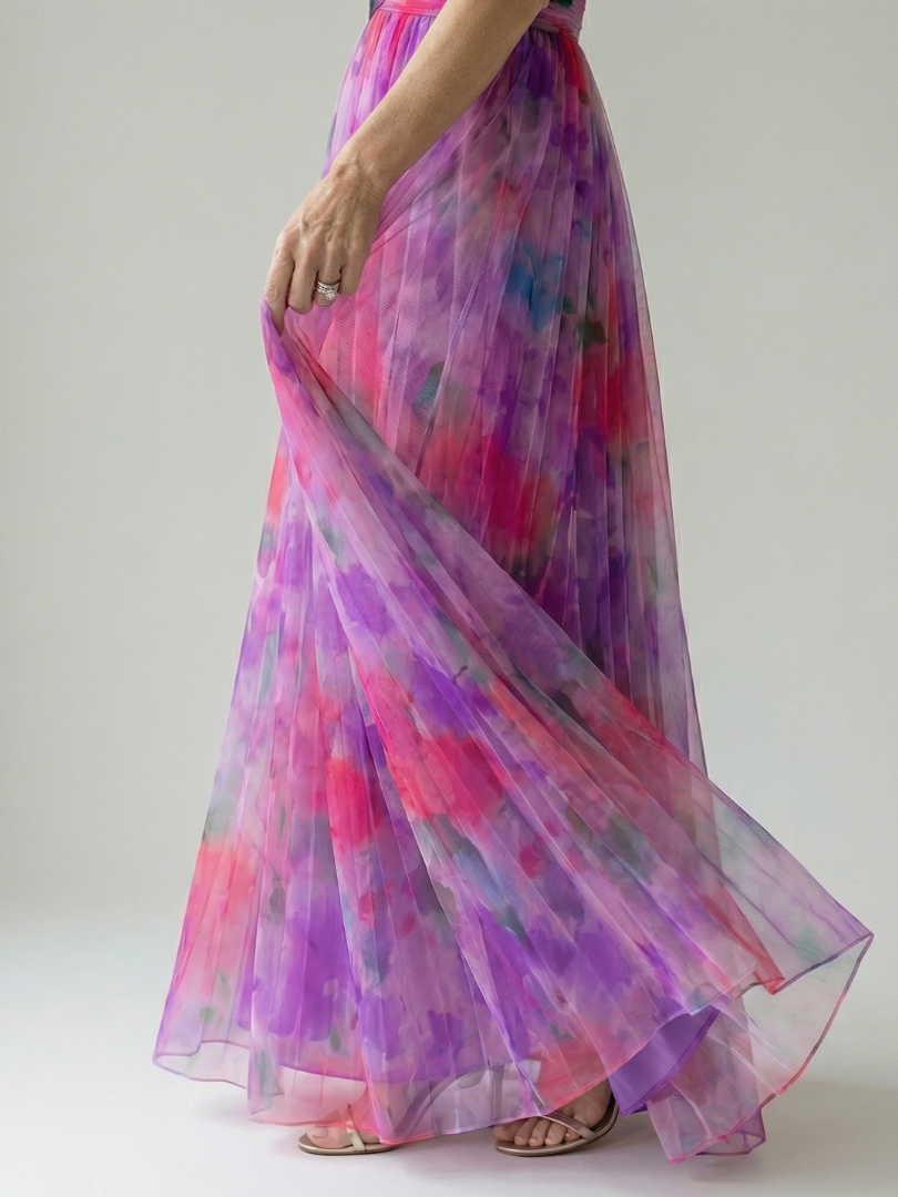 Wrap Bodice Cami Maxi Dress – view 10