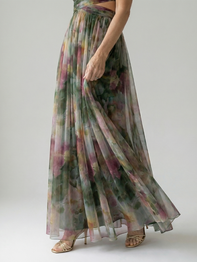 Wrap Bodice Cami Maxi Dress – view 12