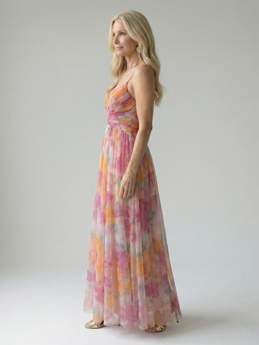 Wrap Bodice Cami Maxi Dress – view 2