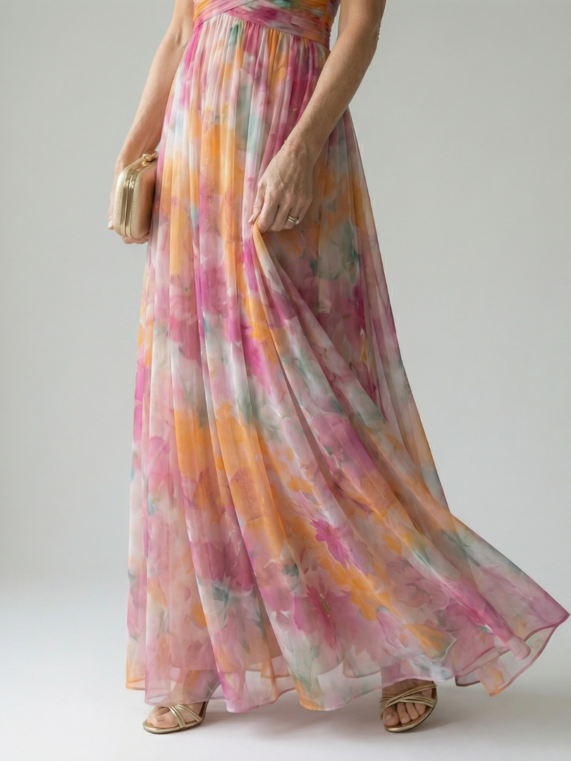 Wrap Bodice Cami Maxi Dress – view 4