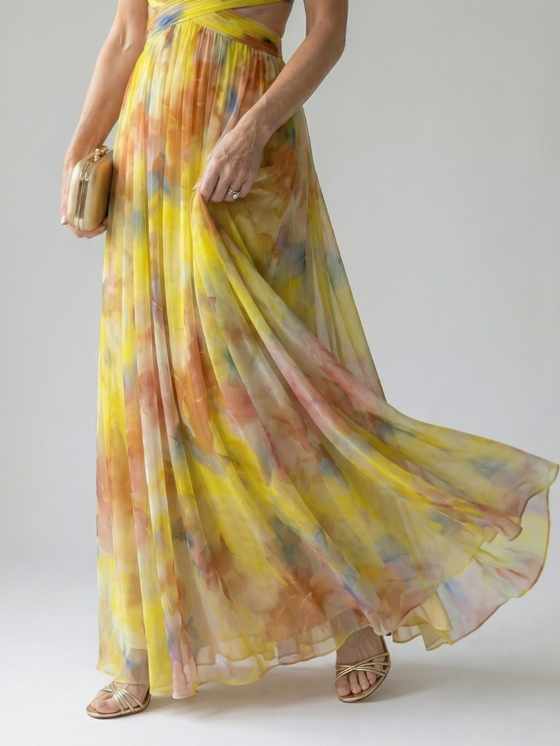 Wrap Bodice Cami Maxi Dress – view 6