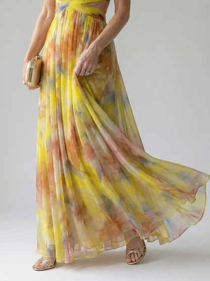 Wrap Bodice Cami Maxi Dress – view 6