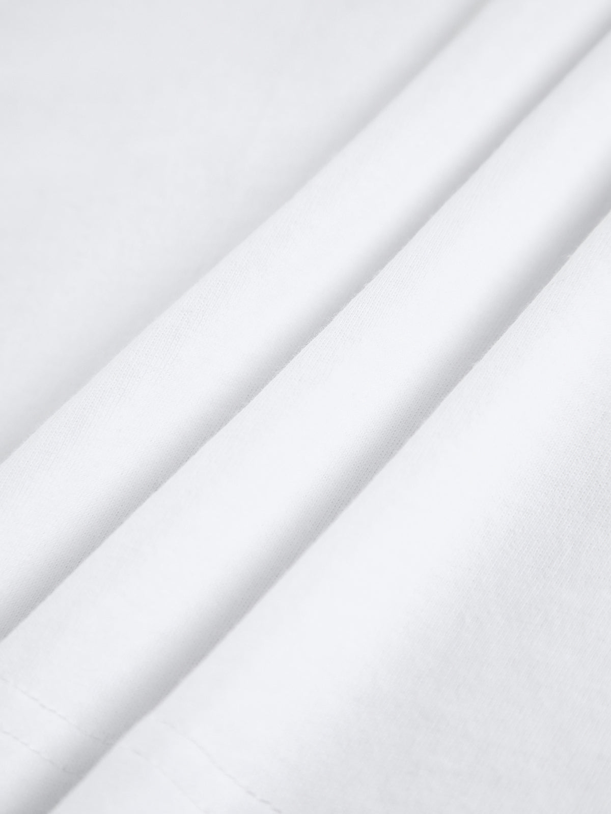 White Cotton Cropped Strappy Top – view 7