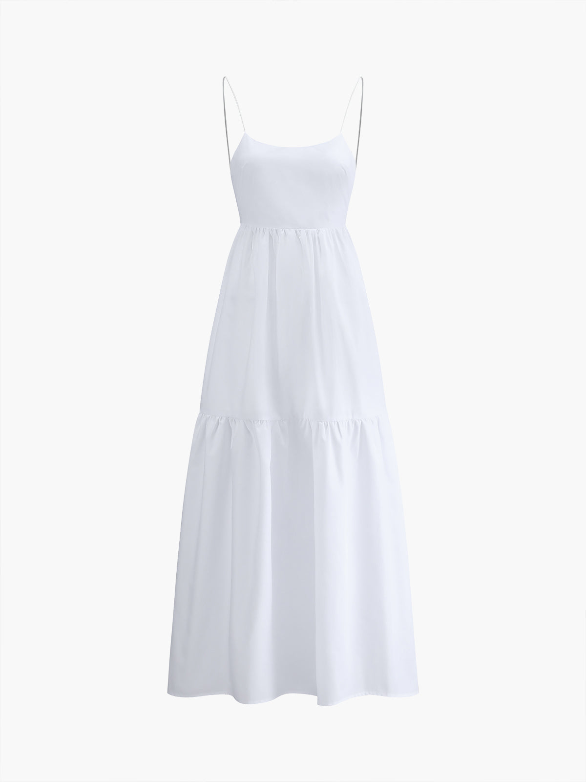 Open Back Low Neck Maxi Dress – view 6