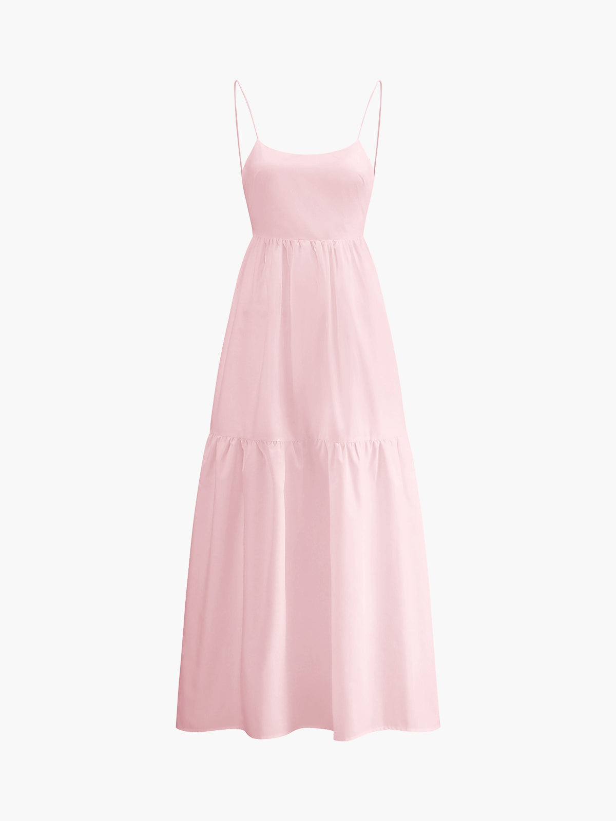 Open Back Low Neck Maxi Dress – view 9