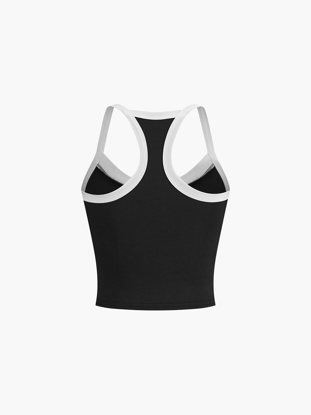 Black Sweetheart Contrast Cami Top – view 4