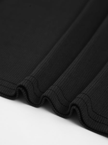 Black Sweetheart Contrast Cami Top – view 6
