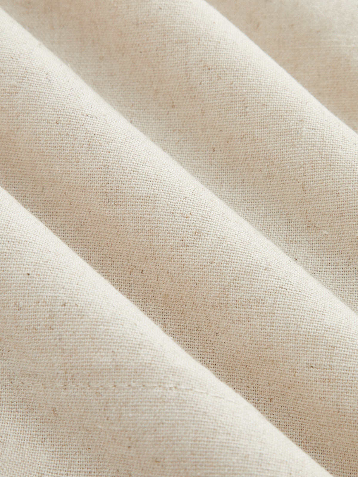 Beige Linen Blend Crop Top & Wide Leg Pants Set – view 7