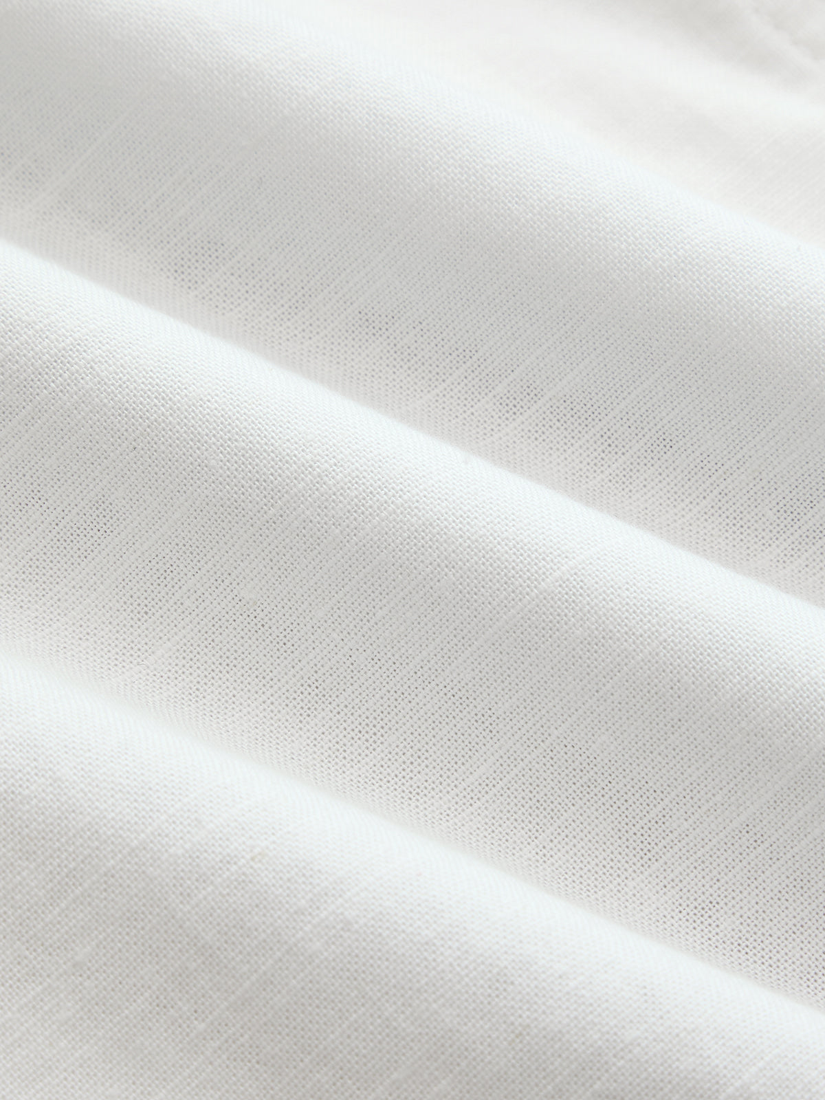 Cotton Linen Drawstring Shirt Playsuit – view 6