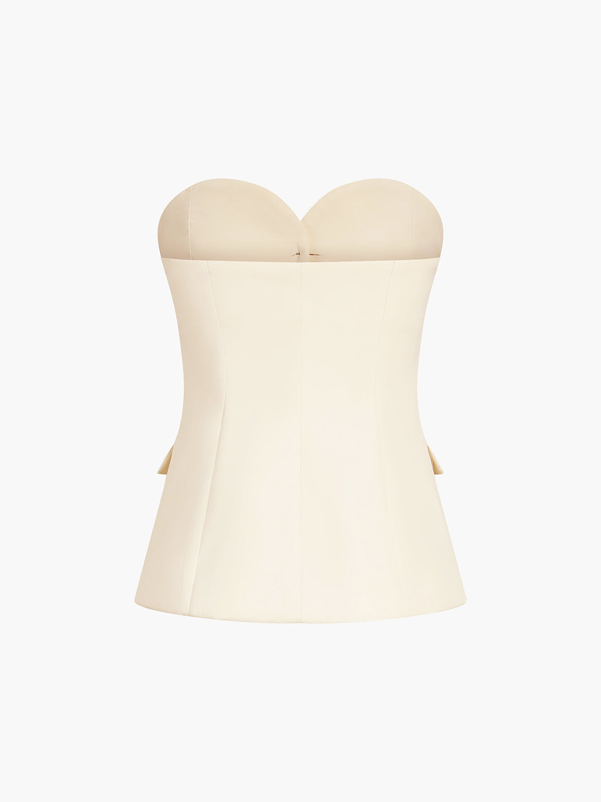 Sweetheart Button-Up Tube Top – view 5