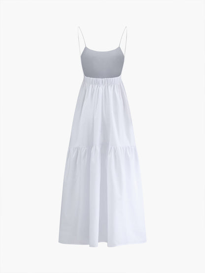 Open Back Low Neck Maxi Dress – view 8