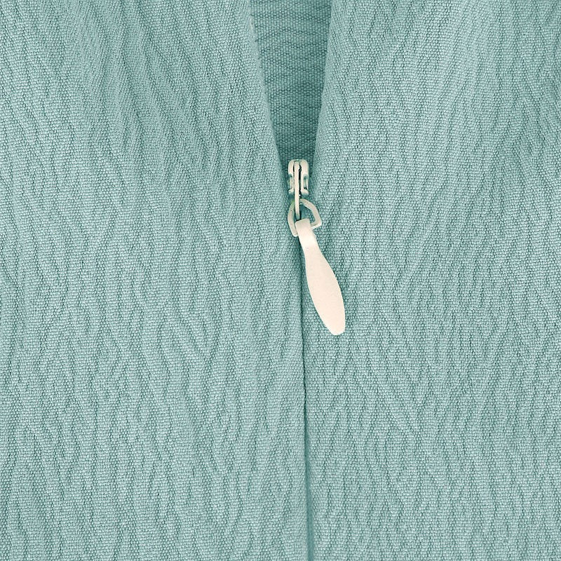 Mint Green Cowl Neck Midi Dress
