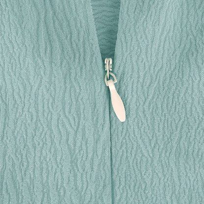 Mint Green Cowl Neck Midi Dress