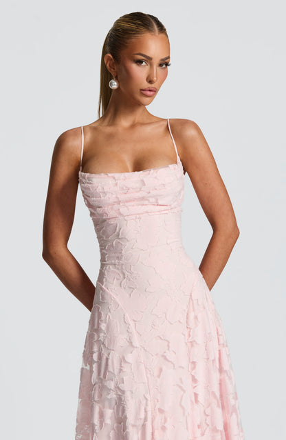 Cross Back Flowing Maxi Dress – view 10